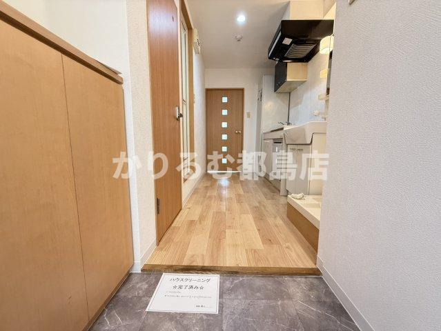 ラフォーレ都島北通の玄関