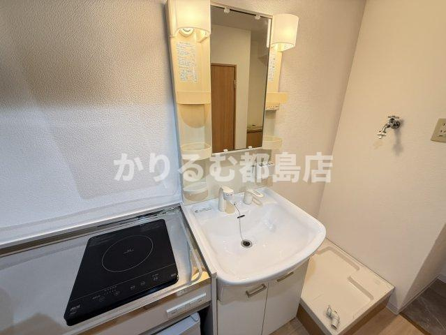 ラフォーレ都島北通の洗面所