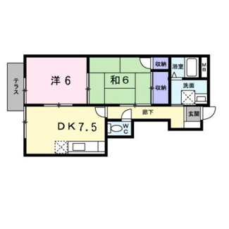 【間取り】 | ラビドールＡ