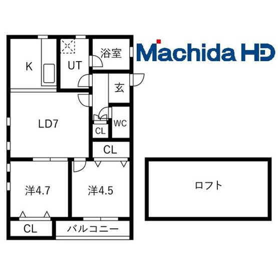 【間取り】 | グランビア富木駅前