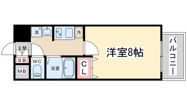 【間取り】 | エステムコート新大阪6エキスプレイス