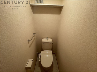 暖房便座付きのトイレです！