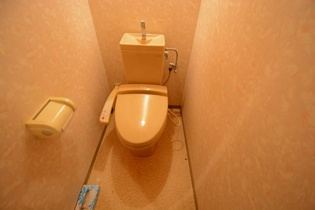 シンプルで使いやすいトイレです♪