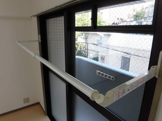 熊本市中央区九品寺１丁目の賃貸マンションのその他|室内物干し設置してます！