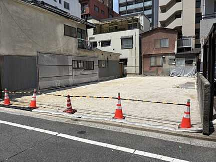 中区宝町の前面道路含む現地写真