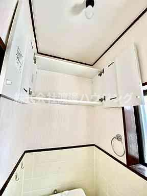 大島2丁目テラスハウスの収納|トイレ収納