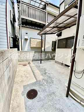 大島2丁目テラスハウスの庭