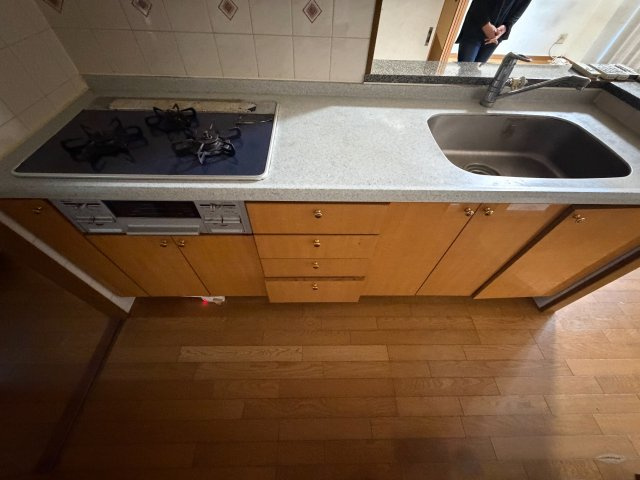 宗像市赤間 アンピール教育大前Ⅱ 中古マンションのキッチン