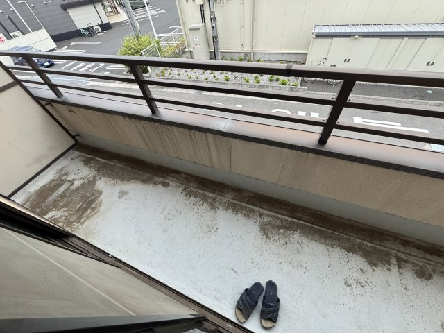 メゾン梅沢　きよしヶ丘のバルコニー