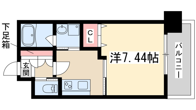 【間取り】 | レジディア新大阪2