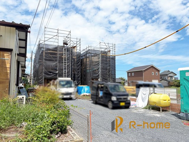 石岡市旭台1期　新築戸建て　1号棟の外観|ご予約を頂ければ、『平日』はもちろん『早朝』や『夜間』もご見学可能です♪お気軽にお申し付けください♪