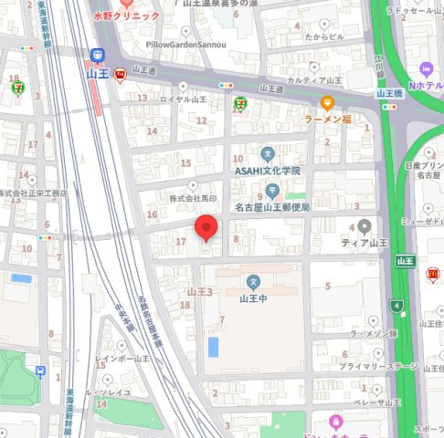 （仮）中川区山王3丁目倉庫付事務所の地図