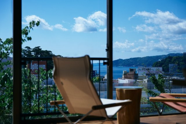 熱海市　桃山町の展望