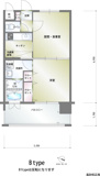 新品家具付きマンション高砂16B(KaGood福岡)の画像