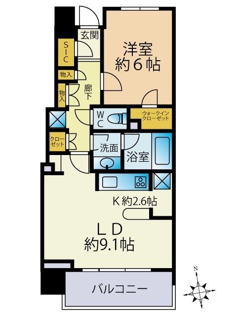 ルジェンテ白金台の間取り