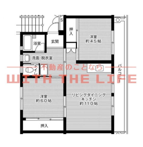 ビレッジハウス佐賀【キャッシュバック対象】の間取り