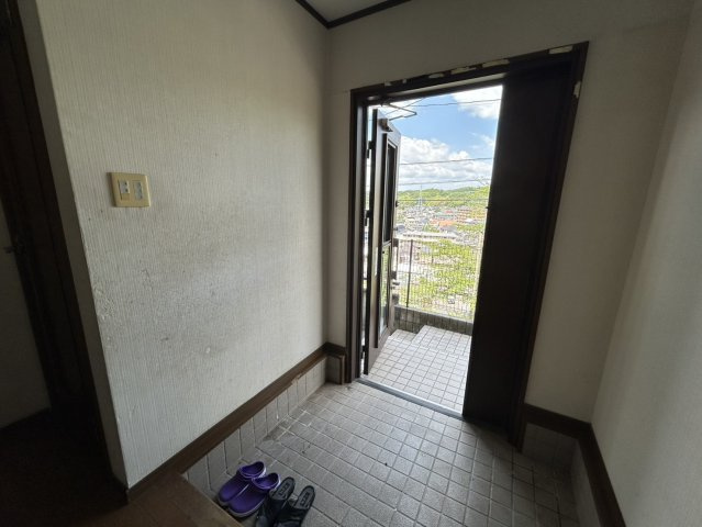 北区横井上中古の玄関|シンプルで使いやすい玄関です