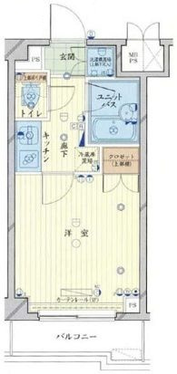 ルーブル南品川の間取り|間取りです。