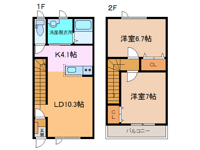 KM-Ⅴの間取り