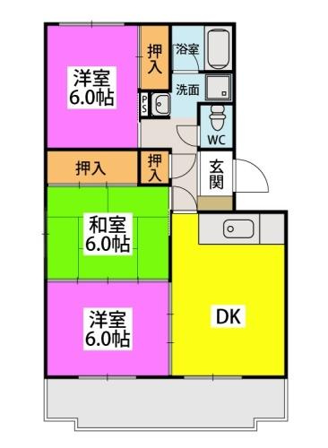 ミノハラビルの間取り