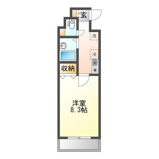 【間取り】 | サニーハイツ・Ｓ