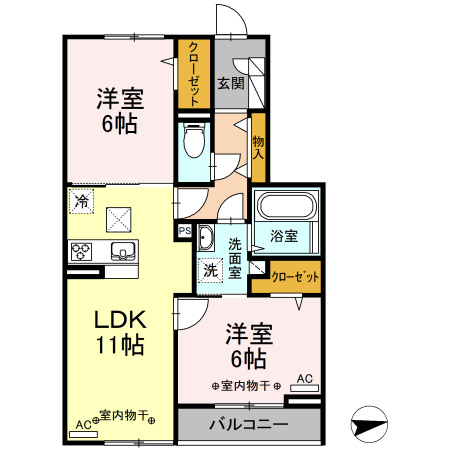 【間取り】 | ベルフォート