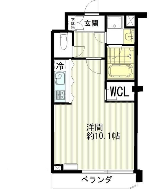 メゾン・ド・八千代の間取り|間取りです。