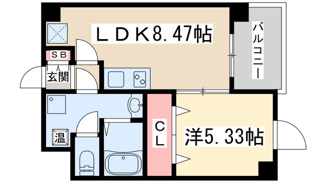 【間取り】 | ヴィヴァーチェ2番館