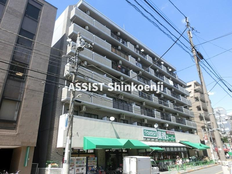 弥生町リバーサイドマンションの外観