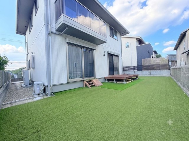 神戸市北区上津台1丁目戸建の庭