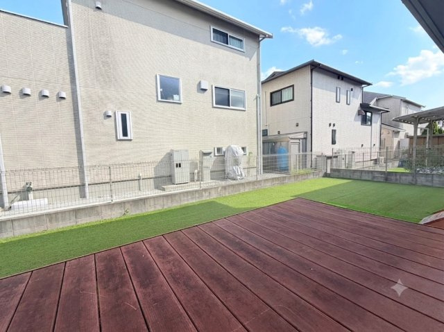 神戸市北区上津台1丁目戸建の庭