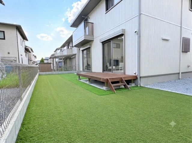 神戸市北区上津台1丁目戸建の庭