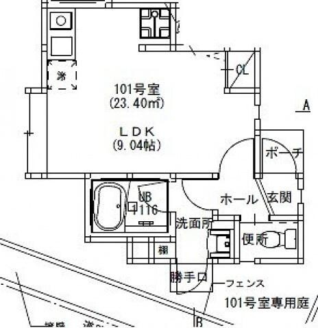 【間取り】 | アルジェネーロ三ツ沢
