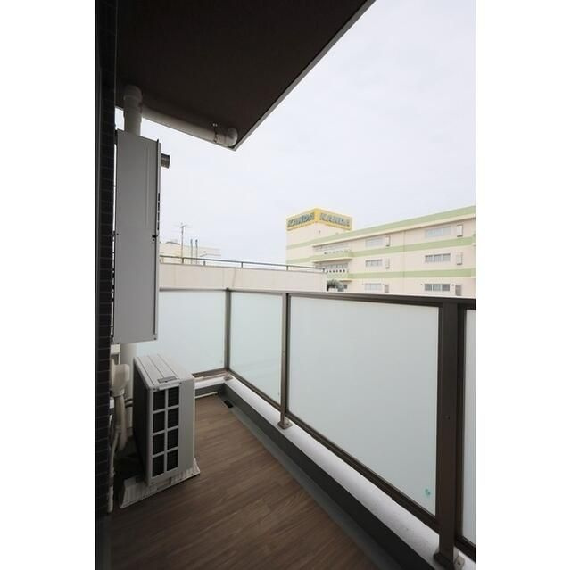 アルファコート浮間２のバルコニー