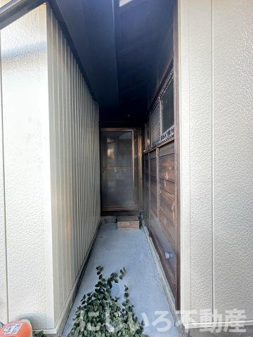 小松島町新港　戸建のバルコニー