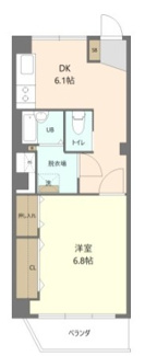 【間取り】 | 越田ビル | 間取りです。