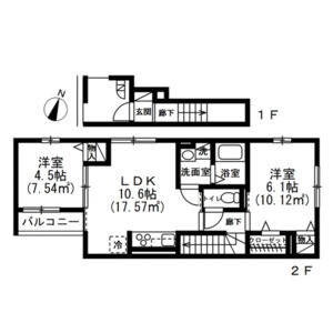 【間取り】 | メイズ碑文谷 