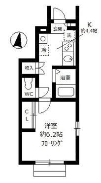 【間取り】 | ラフュージュ北千束