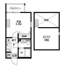 【間取り】 | サザンフロント六町 | 間取りです。