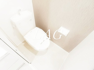 【トイレ】 | ハーモニーテラス大谷田 | トイレです。