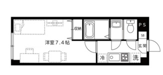 【間取り】 | ラ・フォート南千住 | 間取りです。