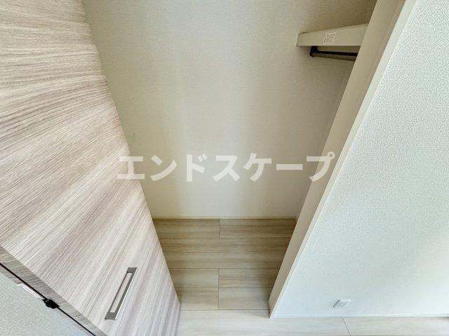 ポルトフィーノ　Bの収納|高崎、前橋、伊勢崎エリアのお部屋探しはエンドスケープまで！お客様の理想お聞かせ下さい♪
