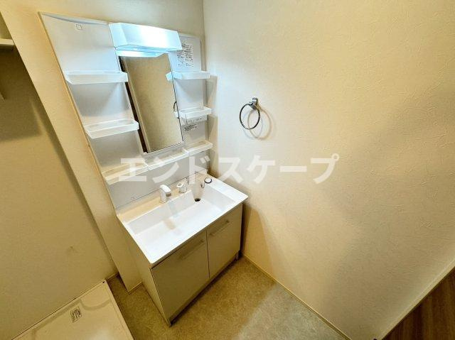 ポルトフィーノ　Bの洗面所|高崎、前橋、伊勢崎エリアのお部屋探しはエンドスケープまで！お客様の理想お聞かせ下さい♪
