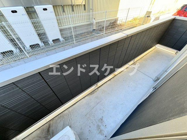 ポルトフィーノ　Bのバルコニー|高崎、前橋、伊勢崎エリアのお部屋探しはエンドスケープまで！お客様の理想お聞かせ下さい♪