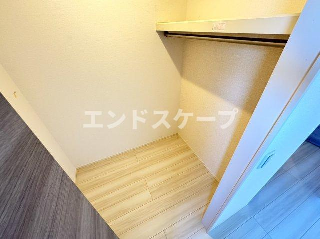 ポルトフィーノ　Bの収納|高崎、前橋、伊勢崎エリアのお部屋探しはエンドスケープまで！お客様の理想お聞かせ下さい♪