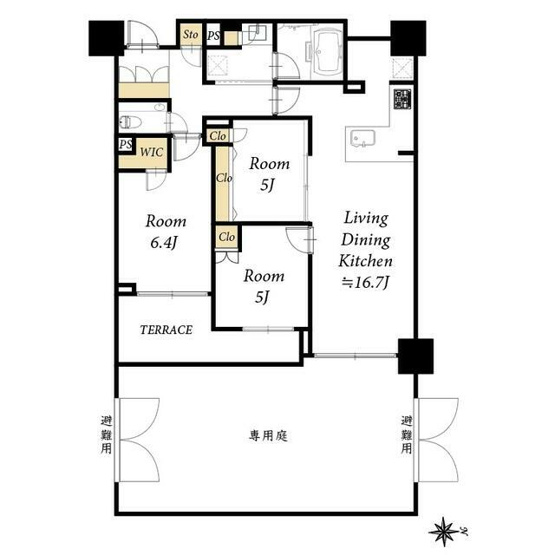 【間取り】 | クレヴィア成城