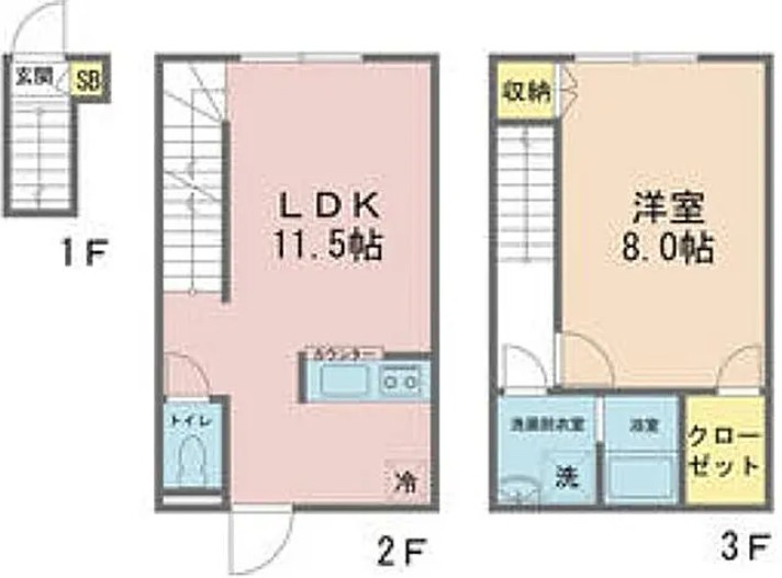 カインドネス南砂町の間取り