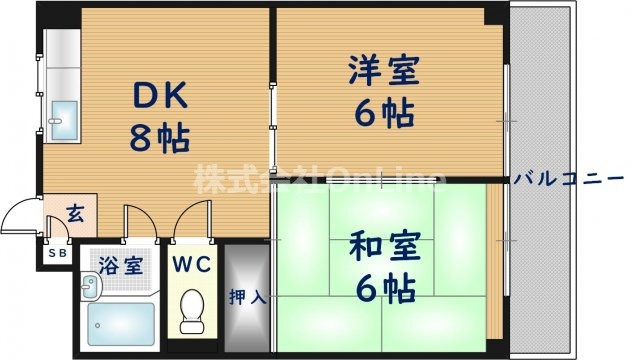 【間取り】 | アルビオンシティ長田（旧ルーチェ長田）