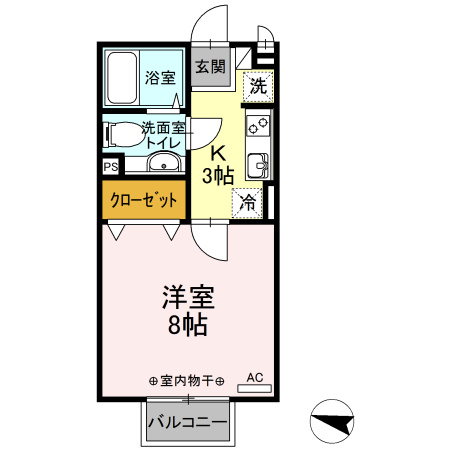 【間取り】 | ボーヌファムⅢ