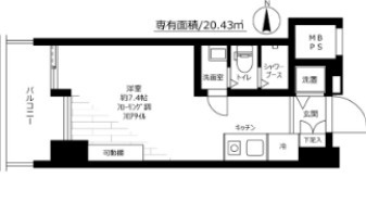 ルネ御苑プラザの間取り|ルネ御苑プラザ